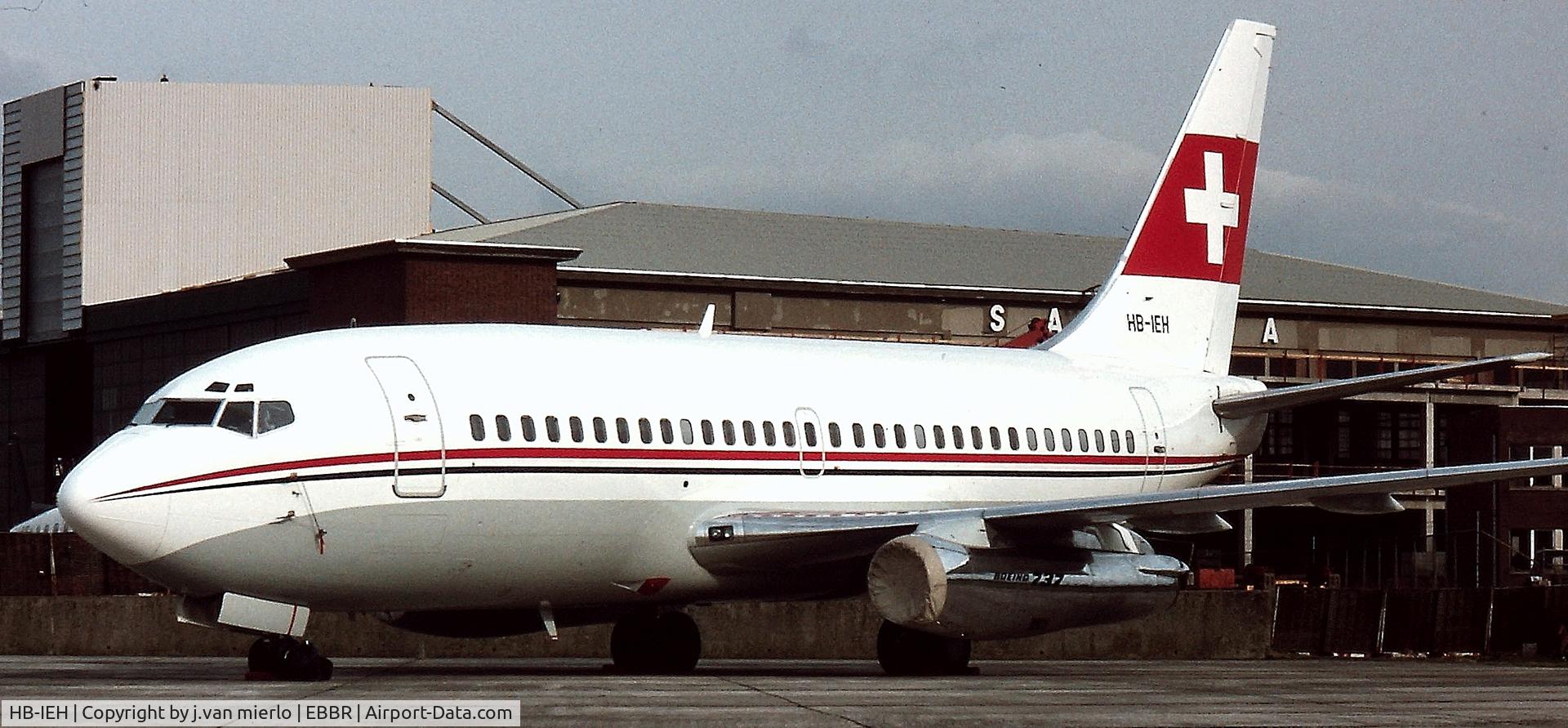 HB-IEH, 1981 Boeing 737-2V6 C/N 22431, Brussels