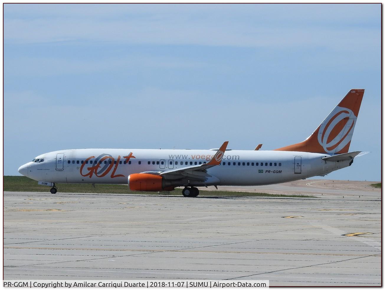 PR-GGM, 2009 Boeing 737-8EH C/N 36149, Taxi in SUMU