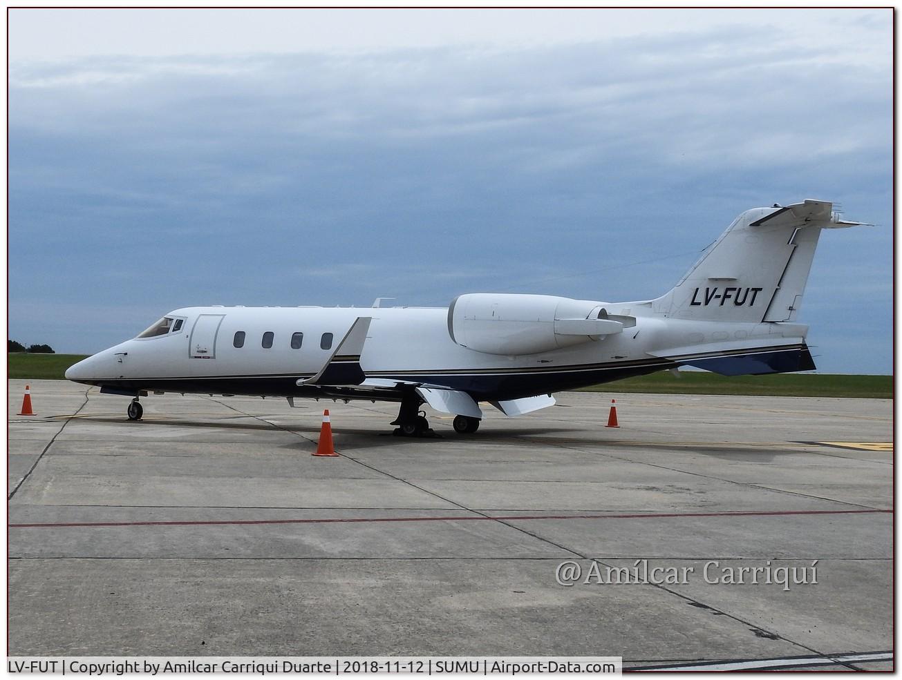 LV-FUT, 2000 Learjet 60 C/N 60-179, Landed at SUMU
