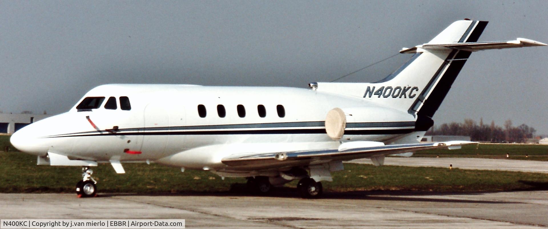N400KC, 1969 Hawker Siddeley HS.125-400A C/N 25198, Brussels