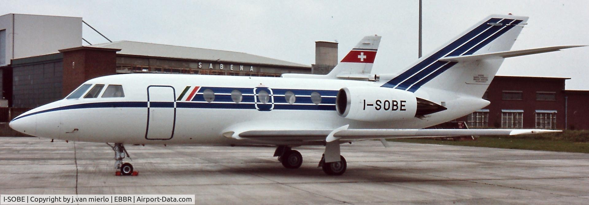 I-SOBE, 1984 Dassault Falcon 200 C/N 487, Brussels