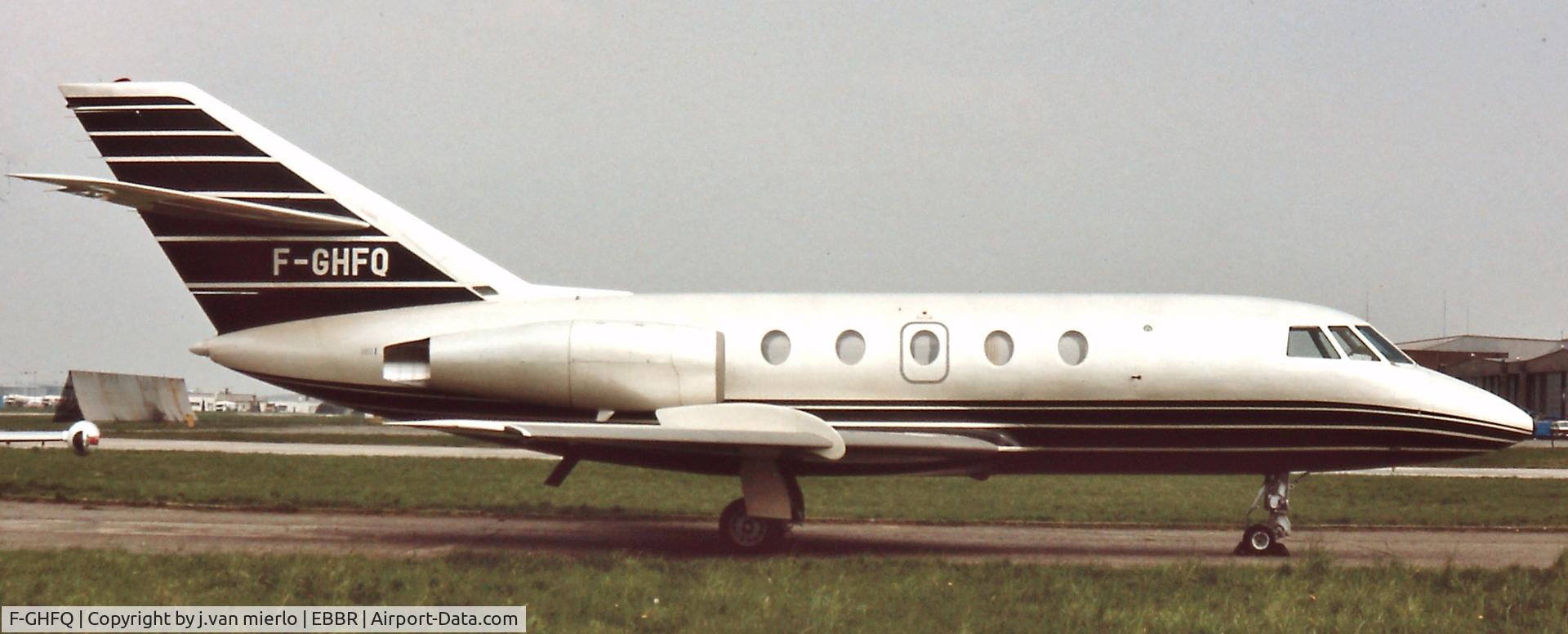 F-GHFQ, 1973 Dassault Falcon (Mystere) 20E C/N 279, Brussels