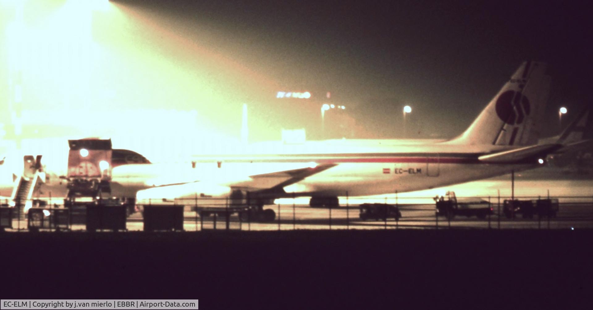 EC-ELM, 1967 Douglas DC-8-62 C/N 45905, BRUCARGO Brussels, Belgium
