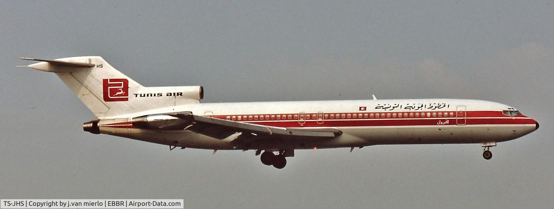 TS-JHS, 1976 Boeing 727-2H3 C/N 21234, Brussels