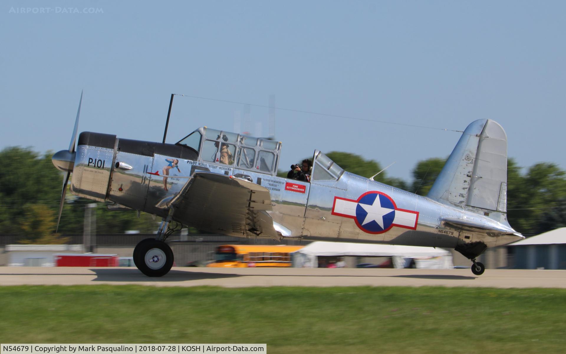 N54679, 1941 Consolidated Vultee BT-13A C/N 2990, Vultee BT-13A