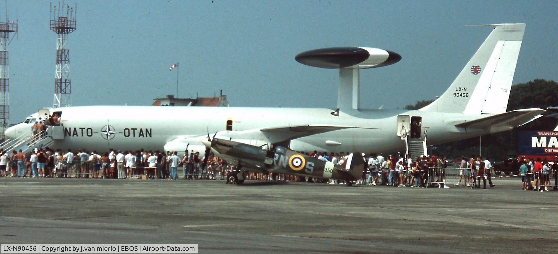 LX-N90456, 1984 Boeing E-3A Sentry C/N 22851, EBOS AIRSHOW