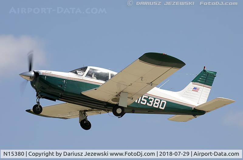 N15380, 1972 Piper PA-28R-200 Cherokee Arrow C/N 28R-7335054, Piper PA-28R-200 Arrow II  C/N 28R-7335054, N15380