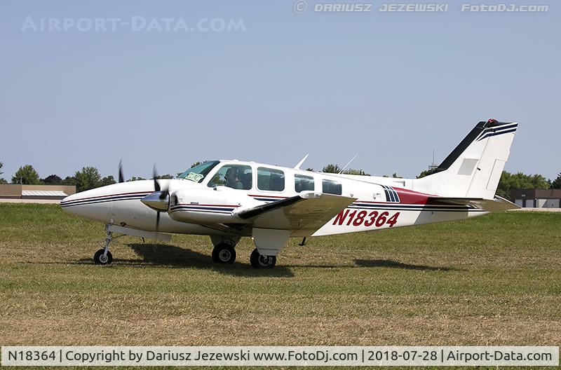 N18364, 1977 Beech 58 Baron C/N TH-854, Beech 58 Baron  C/N TH-854, N18364