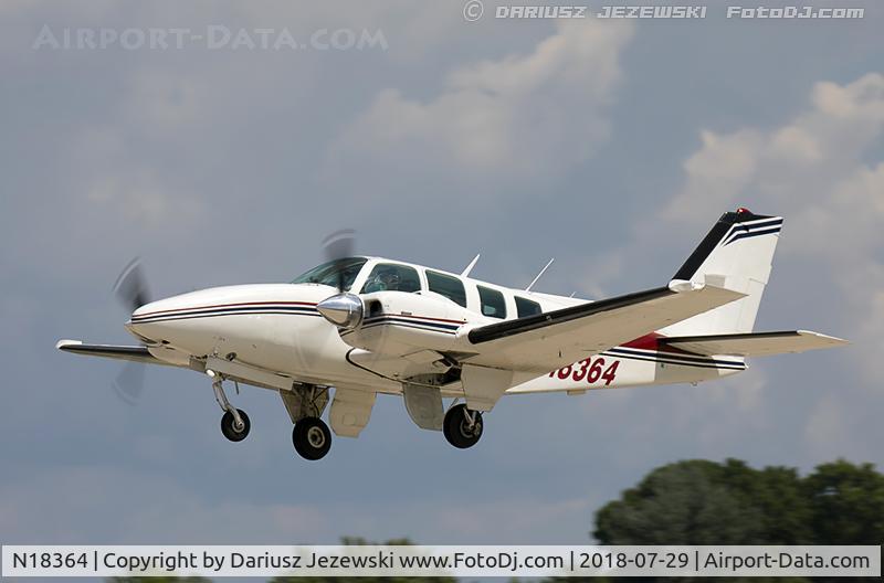 N18364, 1977 Beech 58 Baron C/N TH-854, Beech 58 Baron  C/N TH-854, N18364