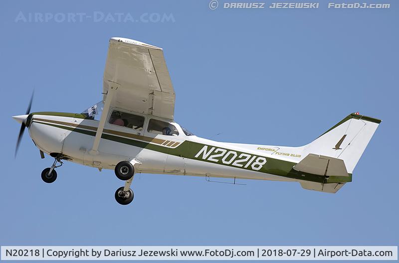 N20218, 1972 Cessna 172M C/N 17261104, Cessna 172M Skyhawk  C/N 17261104, N20218