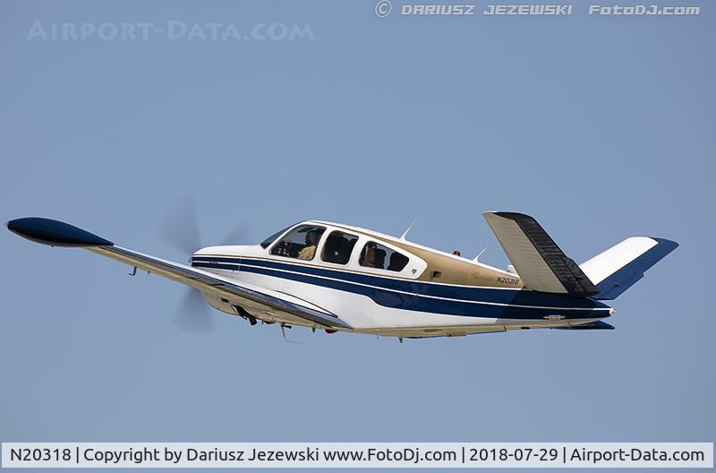 N20318, 1978 Beech V35B Bonanza C/N D-10173, Beech V35B Bonanza  C/N D-10173, N20318