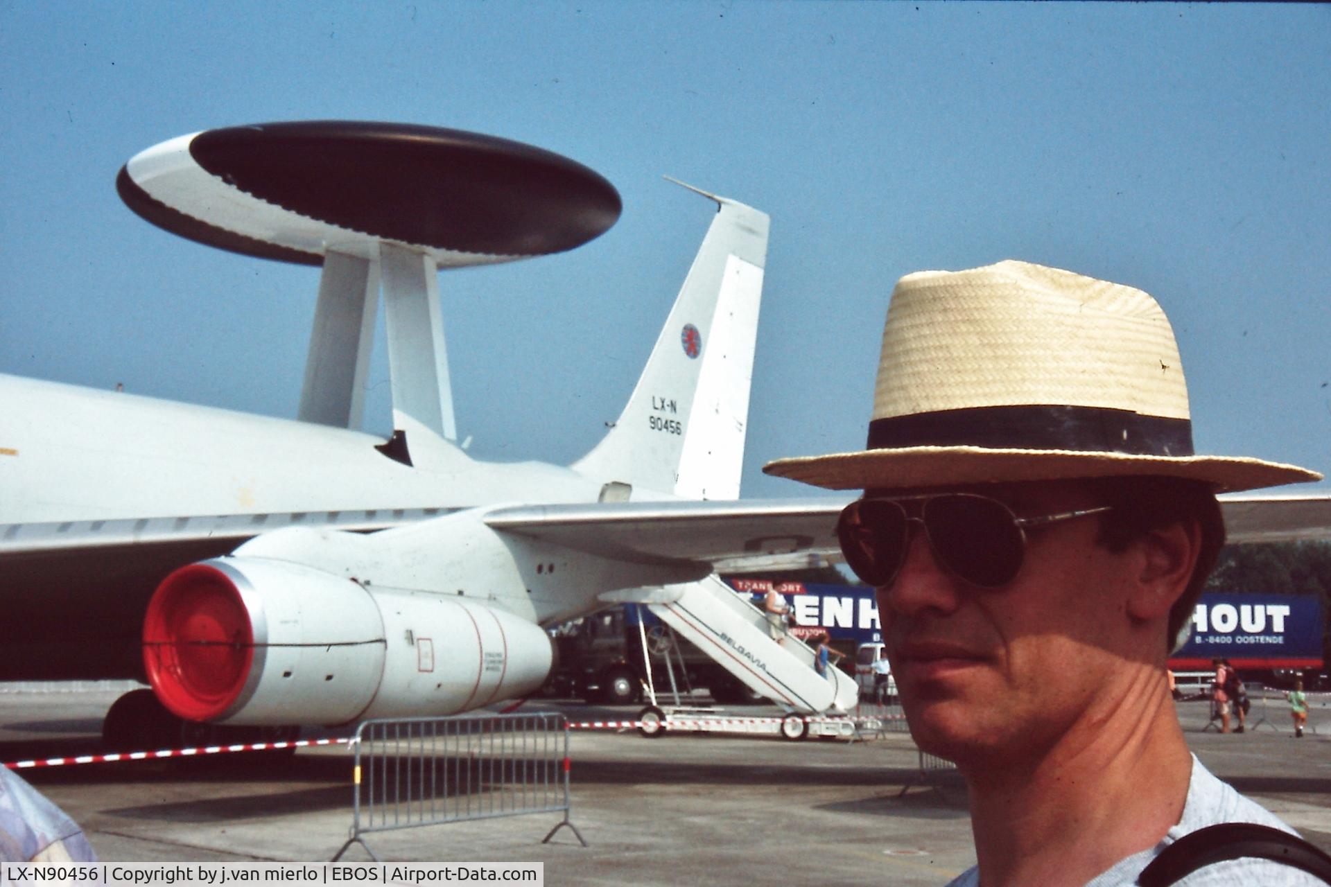 LX-N90456, 1984 Boeing E-3A Sentry C/N 22851, A huge AWACS-fan EBOS airshow '90s