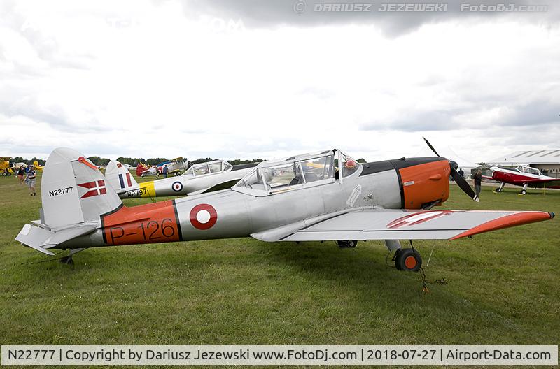 N22777, 1950 De Havilland DHC-1 Chipmunk 22 C/N C1/0105, De Havilland Canada DHC-1 Chipmunk 22  C/N C1/0105, N22777