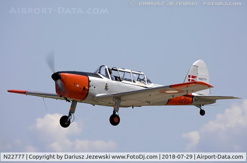N22777, 1950 De Havilland DHC-1 Chipmunk 22 C/N C1/0105, De Havilland Canada DHC-1 Chipmunk 22  C/N C1/0105, N22777