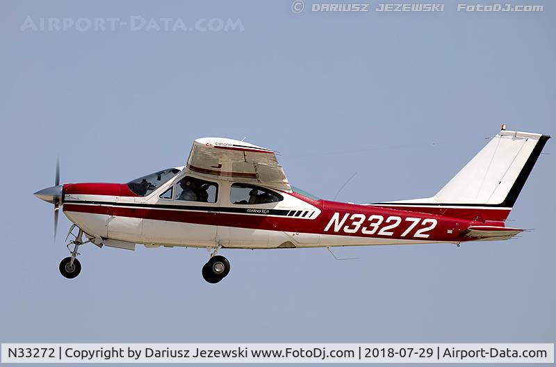 N33272, 1976 Cessna 177RG Cardinal C/N 177RG0938, Cessna 177RG Cardinal  C/N 177RG0938, N33272