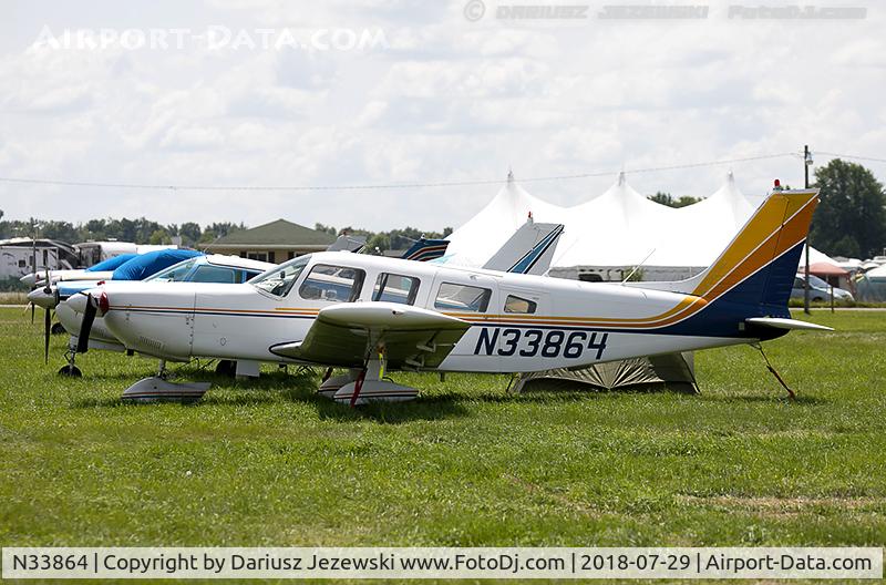 N33864, Piper PA-32-260 Cherokee Six Cherokee Six C/N 32-7500033, Piper PA-32-260 Cherokee Six  C/N 32-7500033, N33864