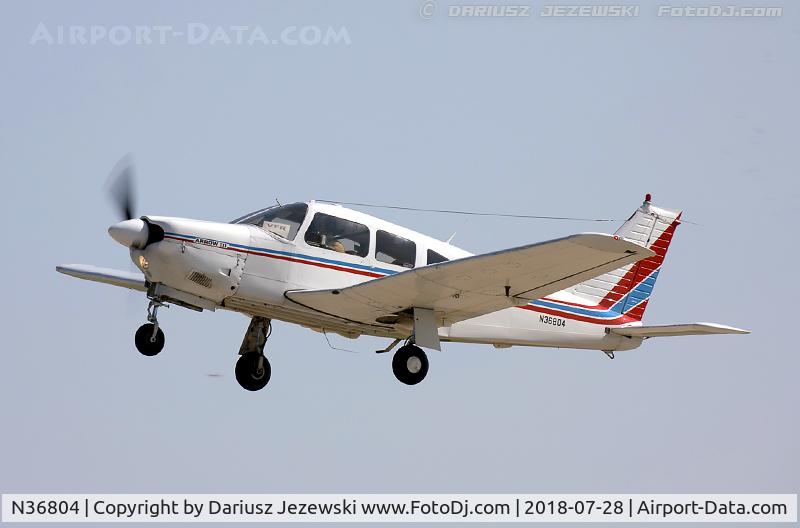 N36804, 1978 Piper PA-28R-201 Cherokee Arrow III C/N 28R-7837295, Piper PA-28R-201 Cherokee Arrow III  C/N 28R-7837295, N36804