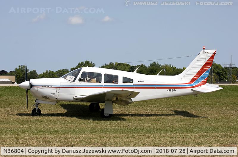 N36804, 1978 Piper PA-28R-201 Cherokee Arrow III C/N 28R-7837295, Piper PA-28R-201 Cherokee Arrow III  C/N 28R-7837295, N36804