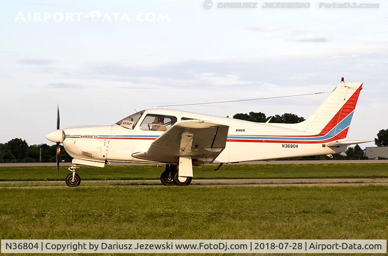 N36804, 1978 Piper PA-28R-201 Cherokee Arrow III C/N 28R-7837295, Piper PA-28R-201 Cherokee Arrow III  C/N 28R-7837295, N36804