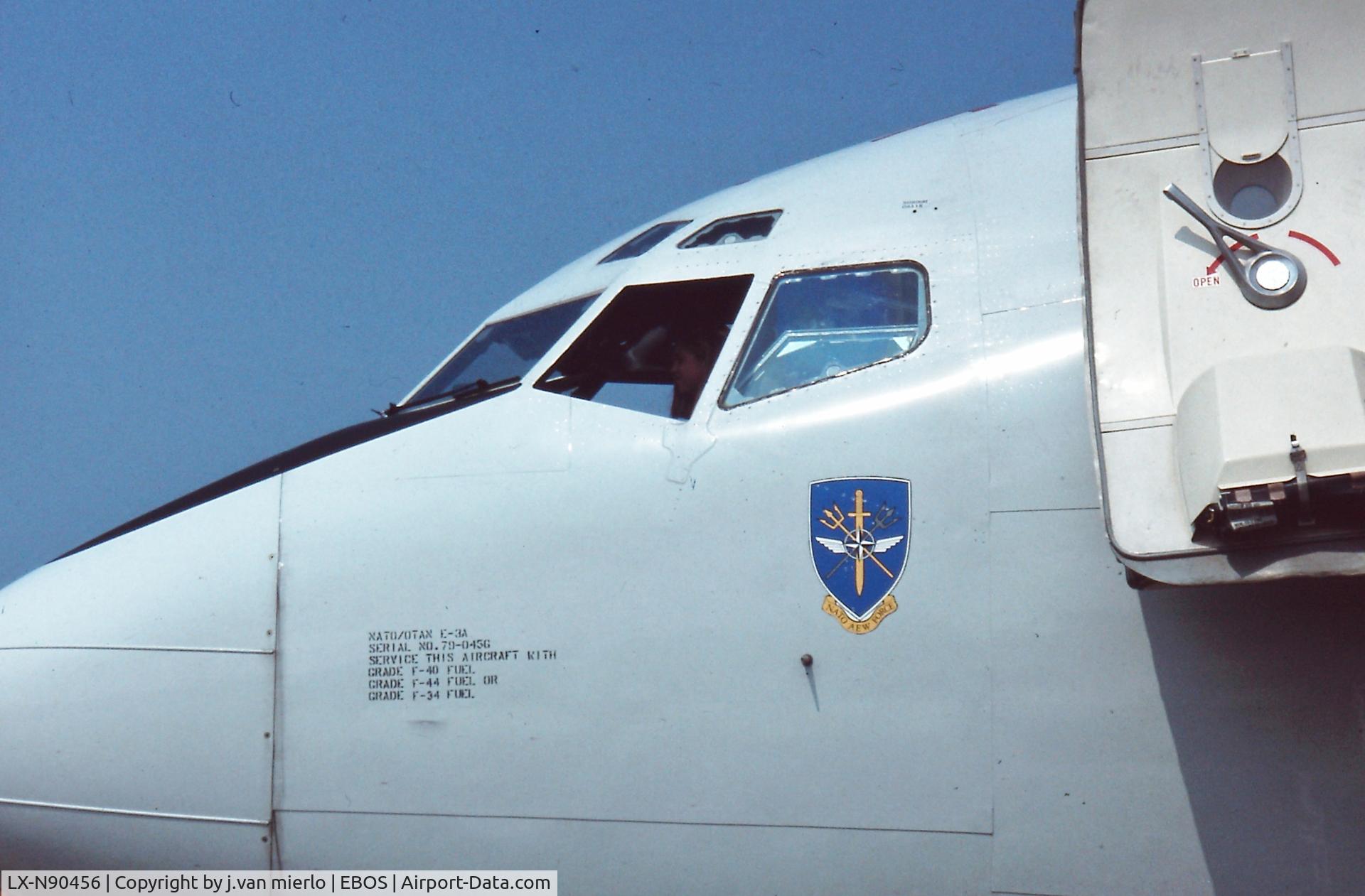 LX-N90456, 1984 Boeing E-3A Sentry C/N 22851, EBOS AIRSHOW'90s