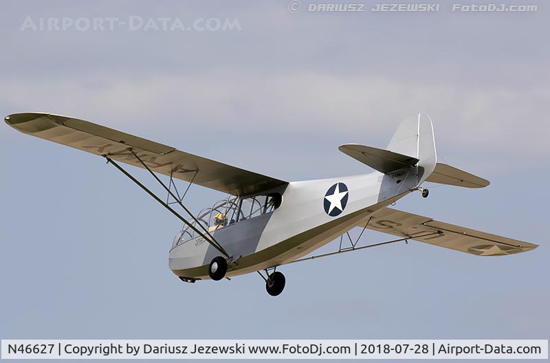 N46627, Piper TG-8 C/N G-184, Piper TG-8  C/N G-184, N46627