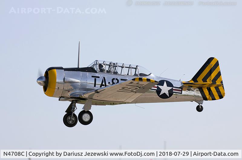 N4708C, 1941 North American AT-6F Texan C/N F48-1870, North American AT-6F Texan  C/N F48-1870, N4708C