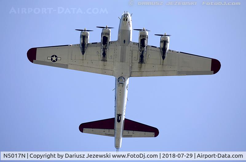 N5017N, 1944 Lockheed/Vega (Boeing) B-17G-105-VE Flying Fortress C/N 8649, Boeing B-17G Flying Fortress 