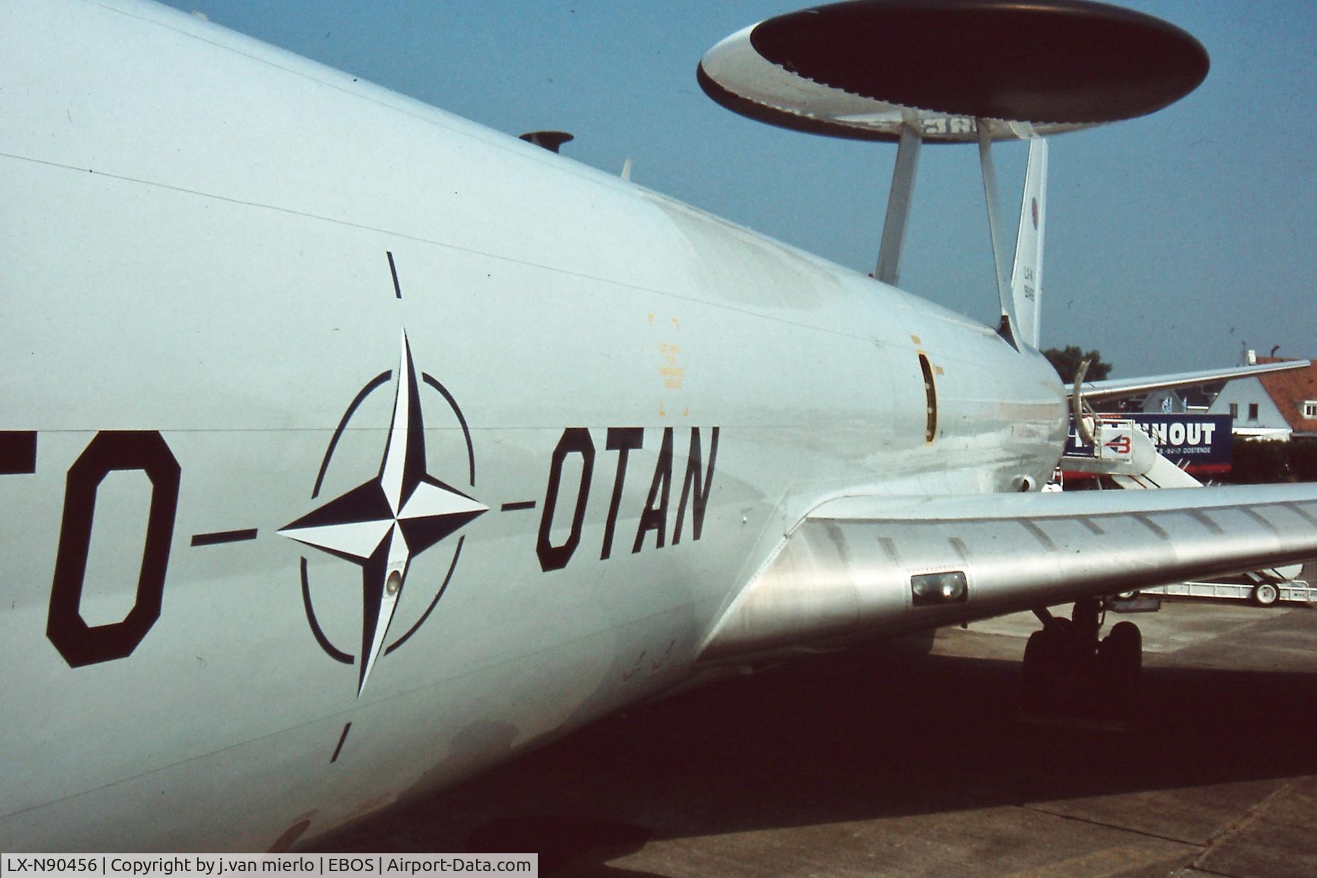 LX-N90456, 1984 Boeing E-3A Sentry C/N 22851, EBOS AIRSHOW '90s
