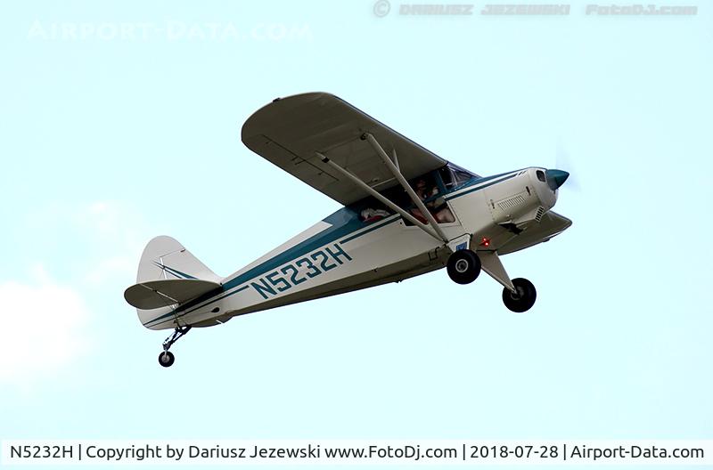N5232H, Piper PA-16-160 Replica Clipper C/N 16-36, Clipper 160  C/N 16-36, N5232H
