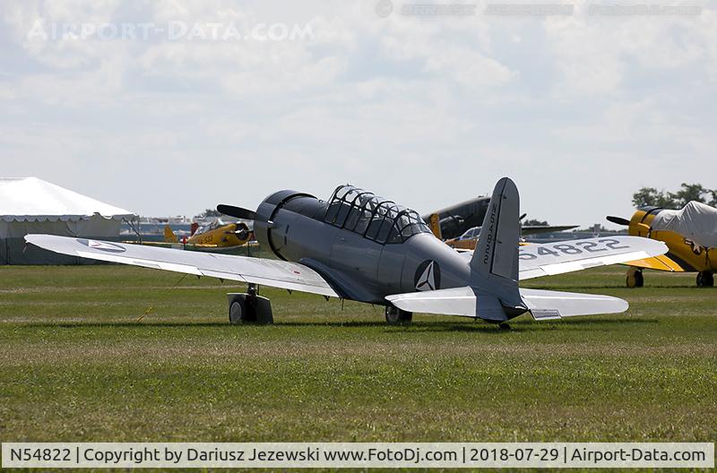 N54822, 1944 Convair BT-13B C/N 79-947, Convair BT-13B Valiant  C/N 79-947, N54822