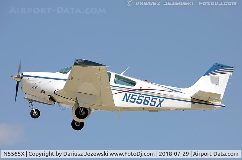 N5565X, 1990 Beech F33A Bonanza C/N CE-1485, Beech F33A Bonanza  C/N CE-1485, N5565X