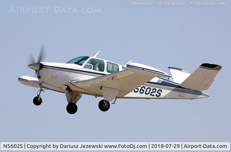N5602S, 1966 Beech V35 Bonanza C/N D-8153, Beech V35 Bonanza  C/N D-8153, N5602S