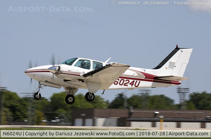 N6024U, 1979 Beech 95-B55 (T42A) Baron C/N TC-2210, Beech 95-B55 Baron (T42A)  C/N TC-2210, N6024U