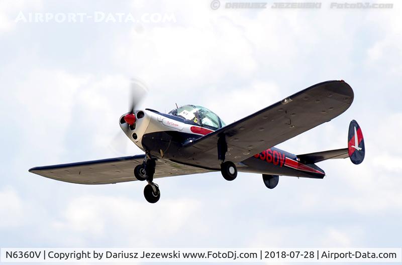 N6360V, 1965 Alon A2 Aircoupe C/N A-36, Alon A-2 Aircoupe  C/N A-36, N6360V