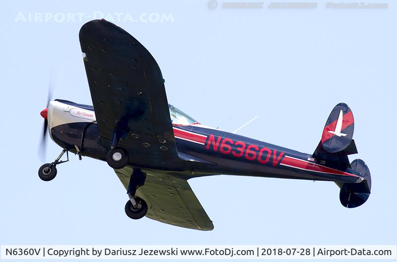 N6360V, 1965 Alon A2 Aircoupe C/N A-36, Alon A-2 Aircoupe  C/N A-36, N6360V
