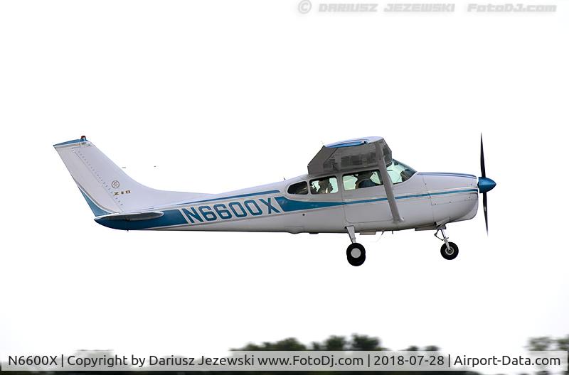 N6600X, 1960 Cessna 210A C/N 21057600, Cessna 210A Centurion  C/N 21057600, N6600X