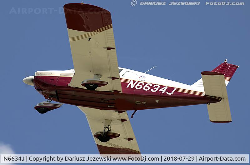 N6634J, 1968 Piper PA-28-180 Cherokee C/N 28-5101, Piper PA-28-180 Cherokee  C/N 28-5101, N6634J