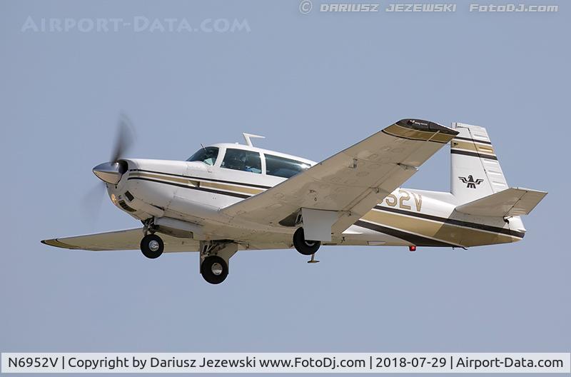 N6952V, 1975 Mooney M20F Executive C/N 22-1325, Mooney M20F Executive  C/N 22-1325, N6952V