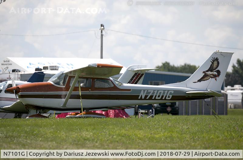 N7101G, 1969 Cessna 172K Skyhawk C/N 17258801, Cessna 172K Skyhawk  C/N 17258801, N7101G