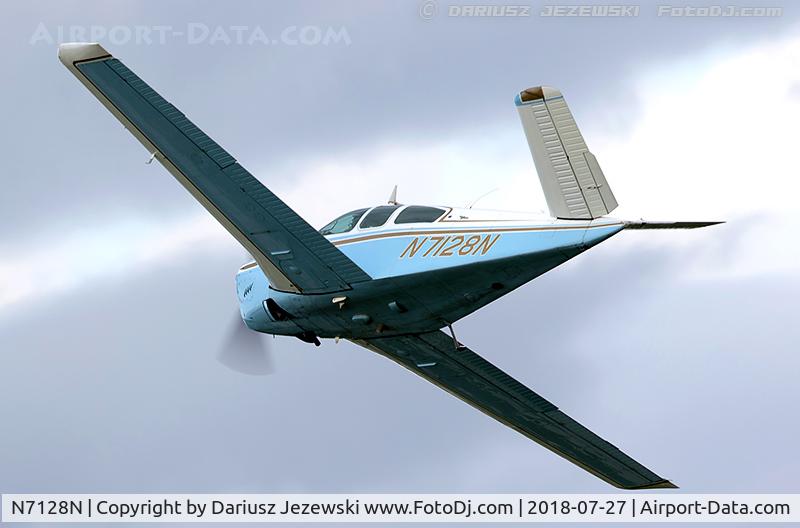 N7128N, 1967 Beech V35A Bonanza C/N D-8675, Beech V35A Bonanza  C/N D-8675, N7128N