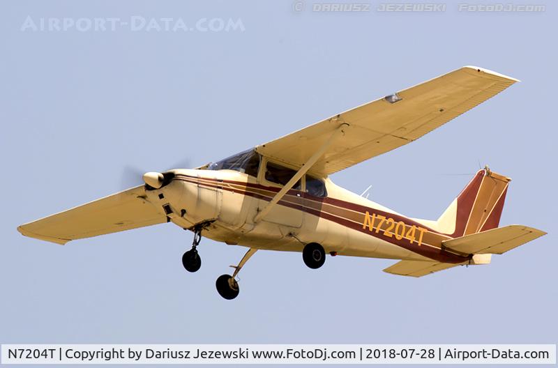N7204T, 1960 Cessna 172 C/N 46804, Cessna 172 Skyhawk  C/N 46804, N7204T