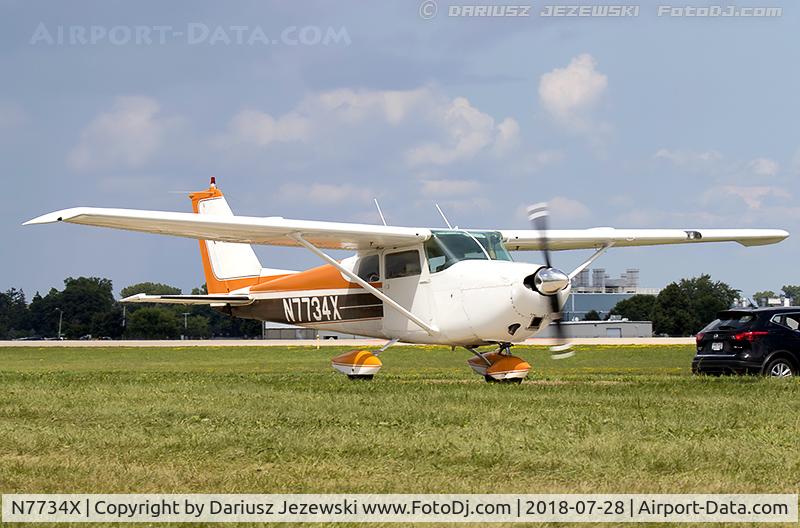 N7734X, 1961 Cessna 172B C/N 17248234, Cessna 172B Skyhawk  C/N 17248234, N7734X