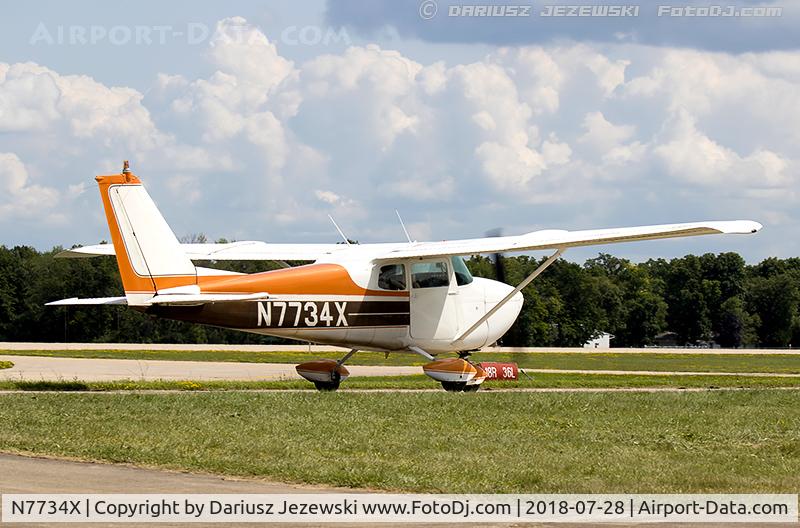 N7734X, 1961 Cessna 172B C/N 17248234, Cessna 172B Skyhawk  C/N 17248234, N7734X