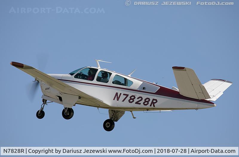 N7828R, 1968 Beech V35A Bonanza C/N D-8903, Beech V35A Bonanza  C/N D-8903, N7828R