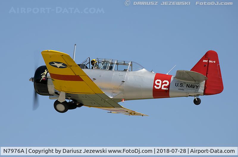 N7976A, 1959 North American AT-6F Texan C/N 121-43192, North American AT-6F Texan  C/N 121-43192, N7976A