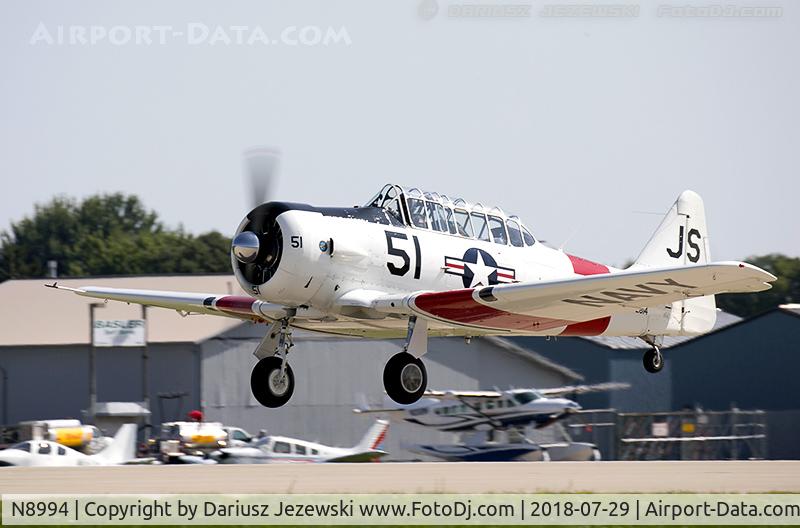 N8994, 1943 Noorduyn AT-16 Harvard II C/N 66-2814, North American Harvard Mk.II  C/N 662814, N8994