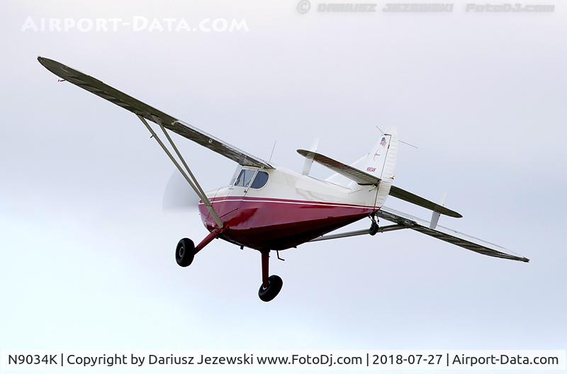 N9034K, 1947 Stinson 108-1 Voyager C/N 108-2034, Stinson 108-1 Voyager  C/N 108-2034, N9034K