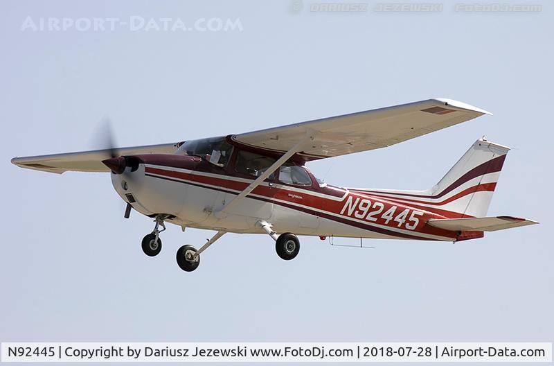 N92445, 1973 Cessna 172M C/N 17261575, Cessna 172M Skyhawk  C/N 17261575, N92445