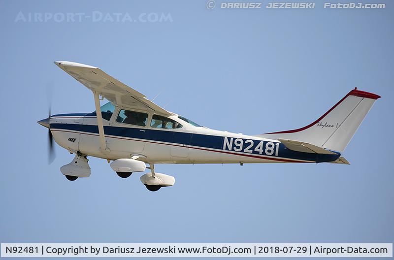 N92481, 1970 Cessna 182N Skylane C/N 18260225, Cessna 182N Skylane  C/N 18260225, N92481