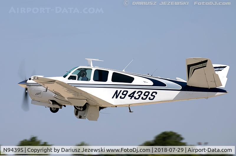 N9439S, Beech V35 Bonanza C/N D8025, Beech V35 Bonanza  C/N D8025, N9439S